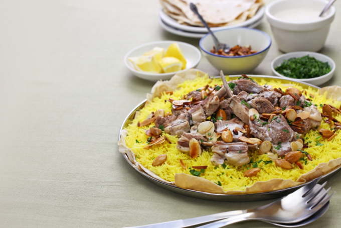 National Dishes In Arab Countries Middle East - Mansaf