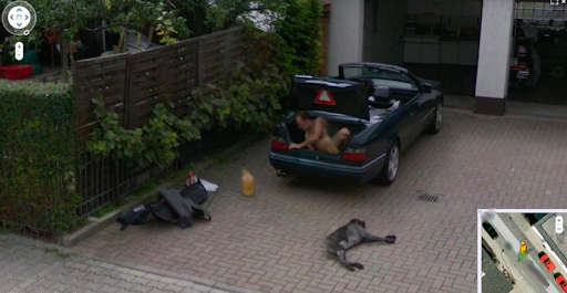 الأخطاء المضحكة على google street view - the modern east